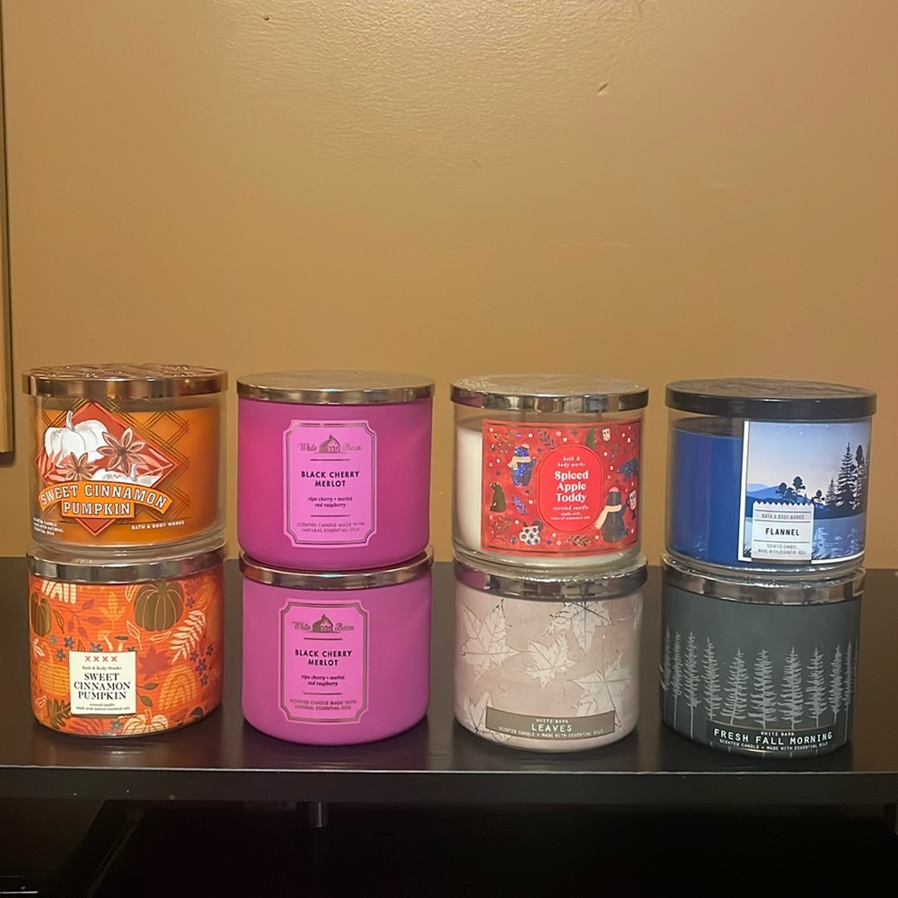 Bath & Body Works candles